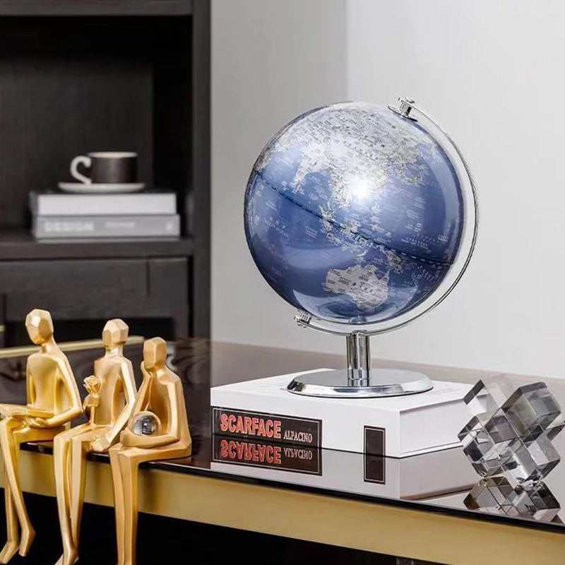 globe rotatif créatif en style européen décoration artisanale