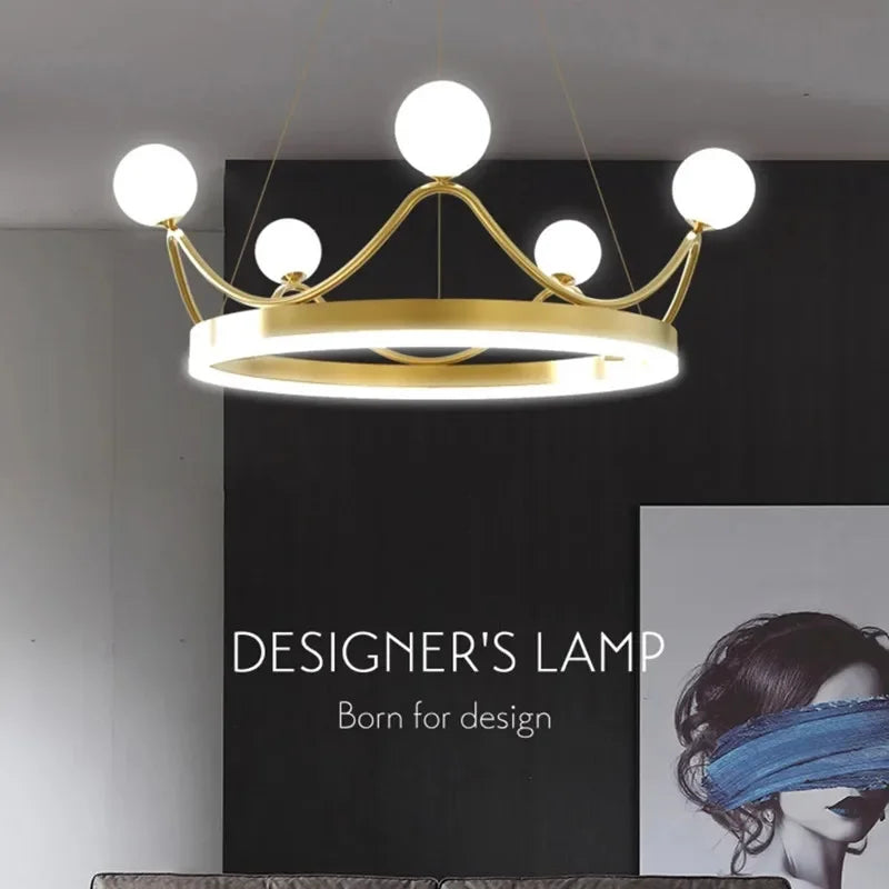 lustre moderne à led design pour intérieur élégant