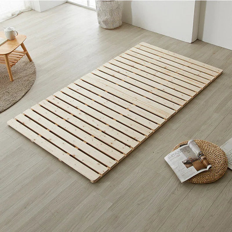 lattes de support en bois massif style japonais pour lit tatami