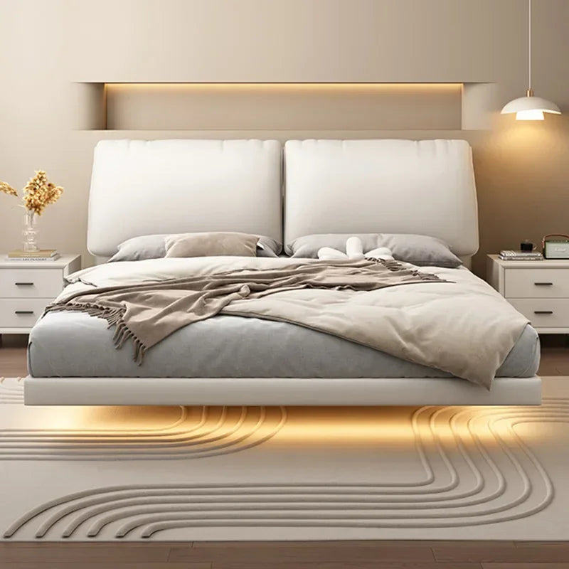 lit double nordique minimaliste design moderne luxe