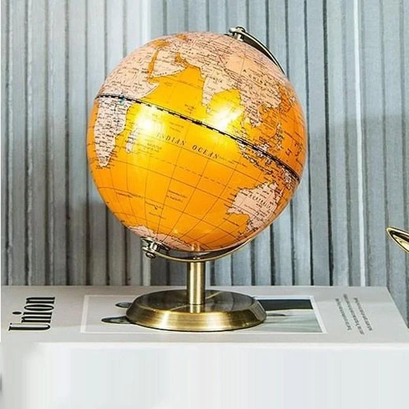 globe rotatif décoration de bureau style européen créatif