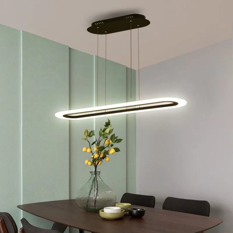 lustre led minimaliste moderne réglable luminaires décoratifs