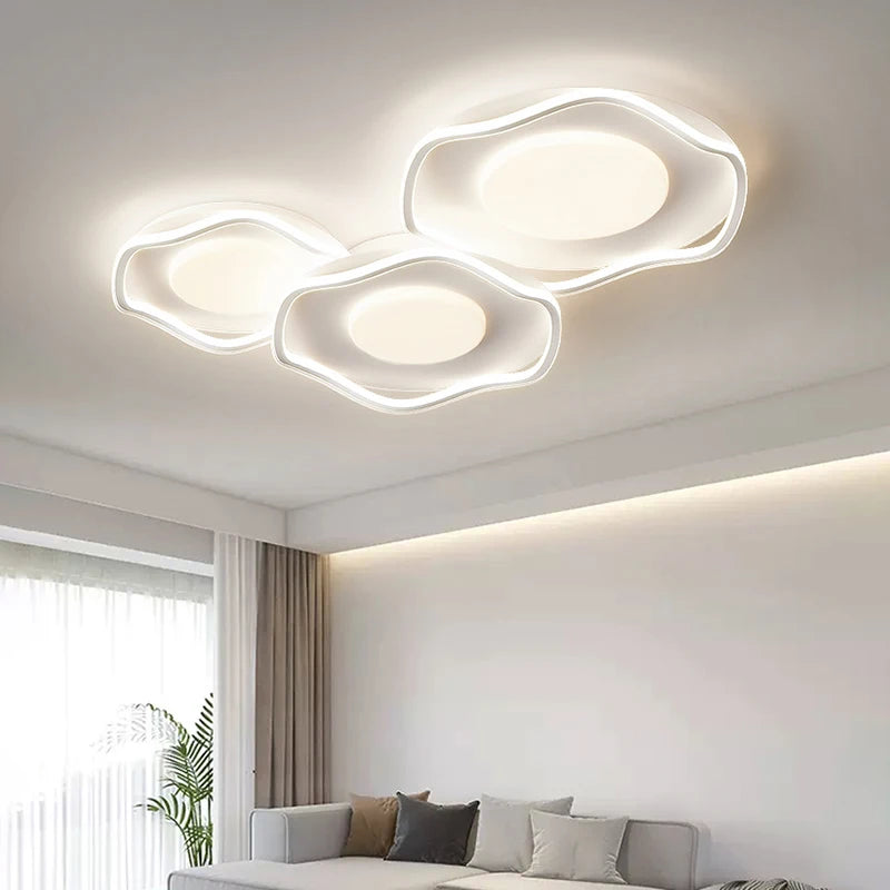 plafonnier led étoile moderne pour décoration intérieure élégante