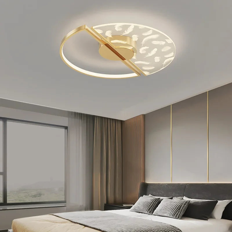 plafonnier led moderne pour intérieur décoratif luminaire