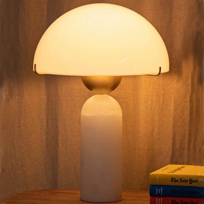 lampe de bureau en marbre minimaliste design nordique moderne