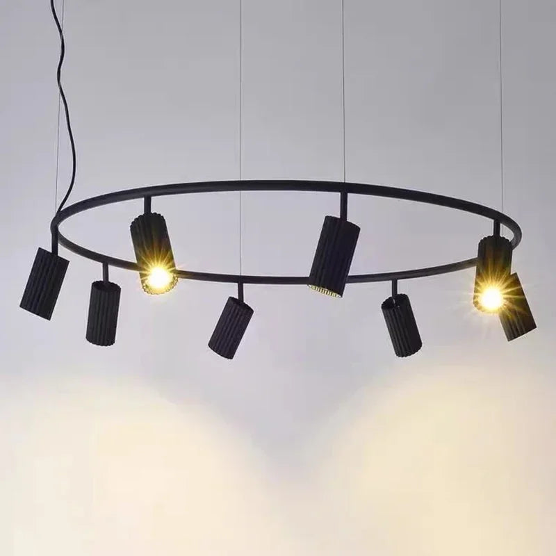 lustre nordique moderne suspendu direction réglable pour éclairage intérieur