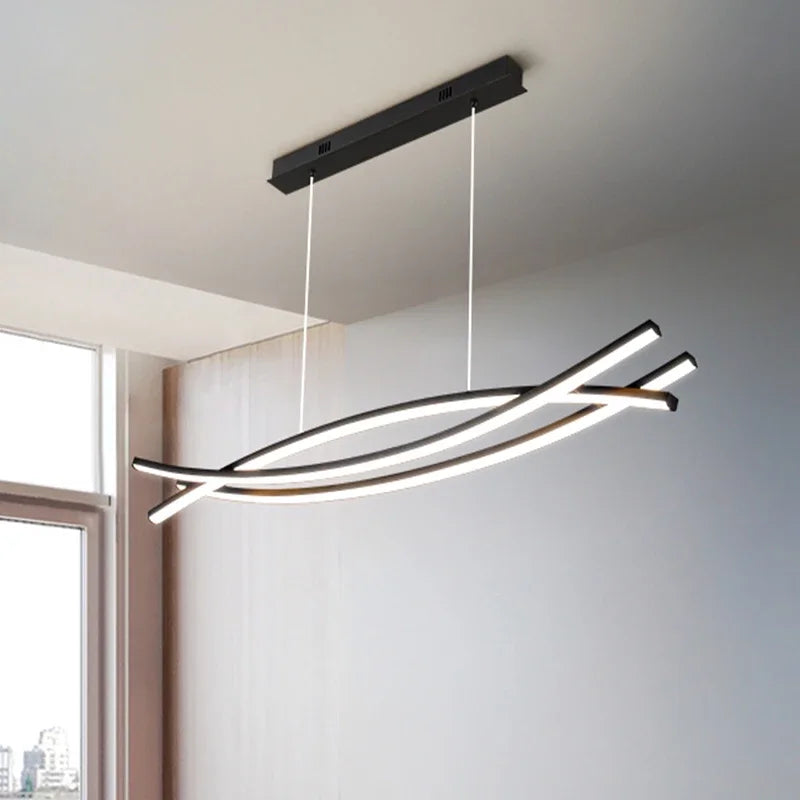 plafonnier led suspendu design moderne et simple décoratif