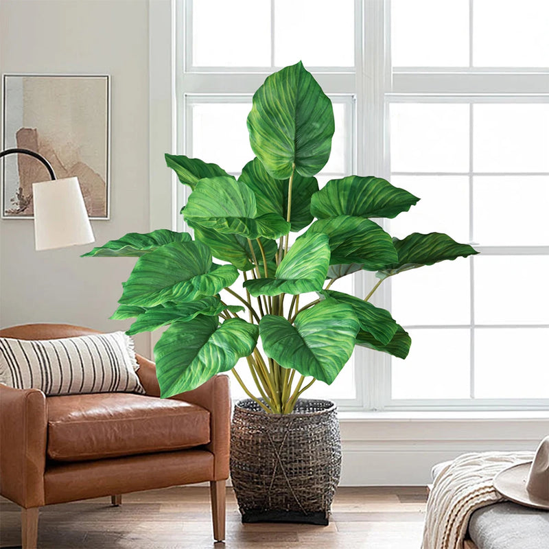 plantes artificielles monstera pour décoration intérieure et extérieure