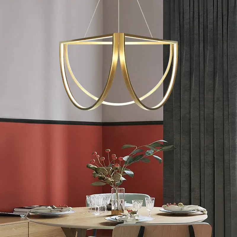 lustre minimaliste à intensité variable pour intérieur tendance