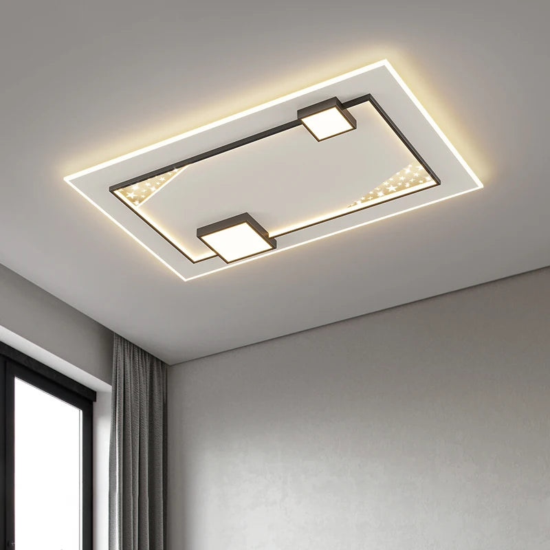 plafonnier led ultramince design moderne style nordique minimaliste