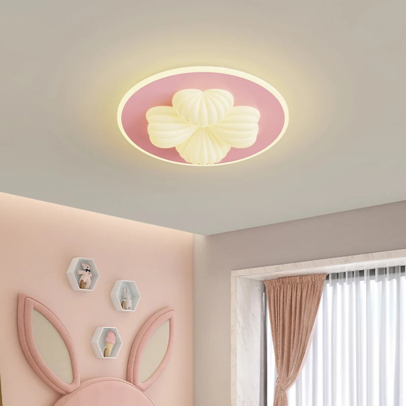 plafonnier créatif nuage étoilé pour chambre d'enfants