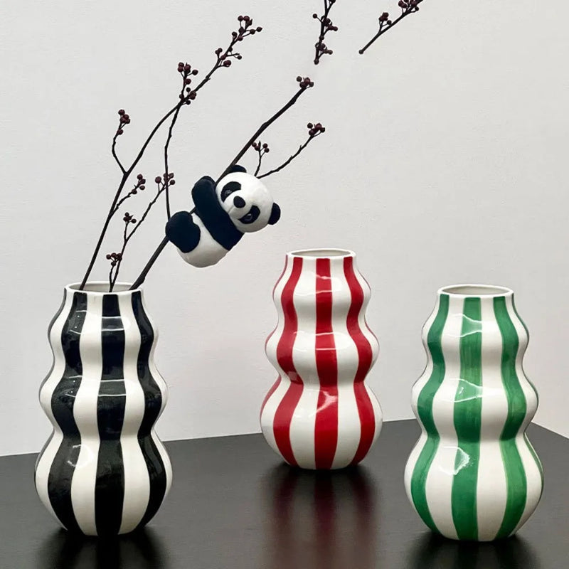 vase en céramique nordique pour décoration et cadeaux