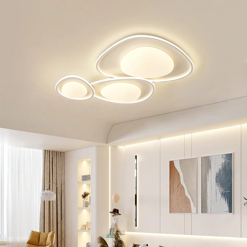 plafonnier led design moderne simpliste style 	 décoratif intérieur