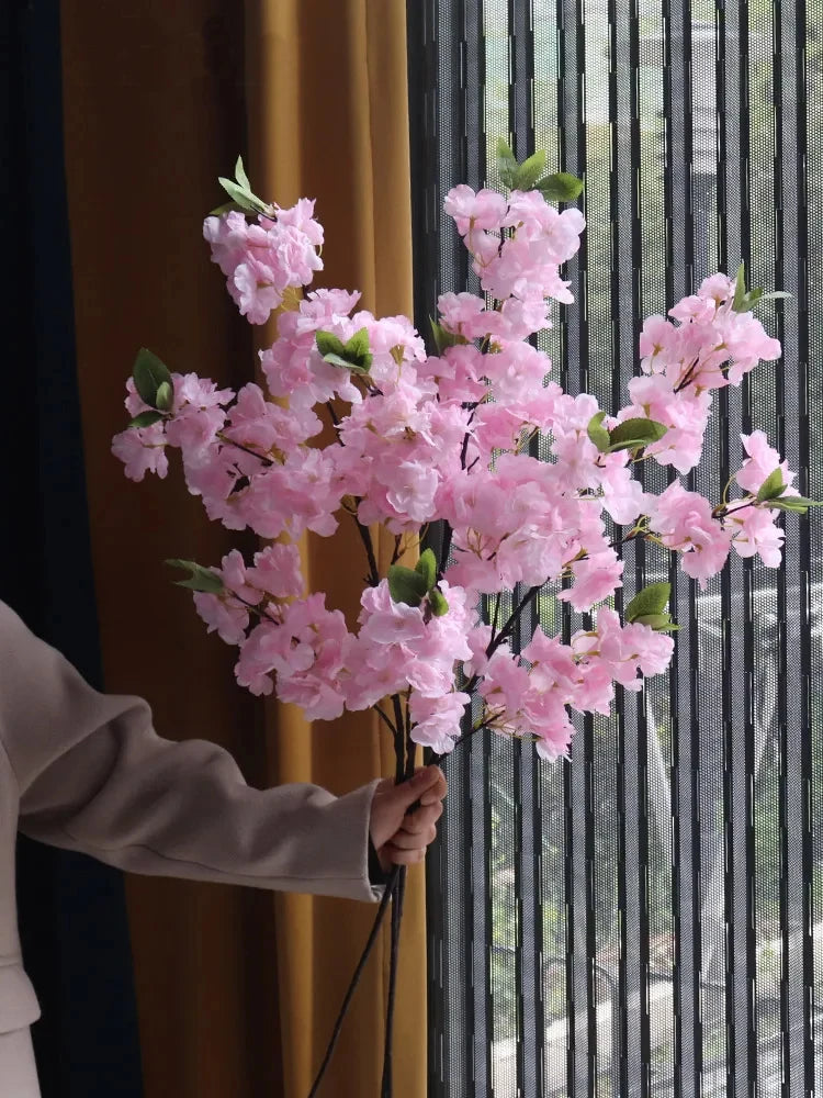 branche de fleur de cerisier artificielle pour décoration douce