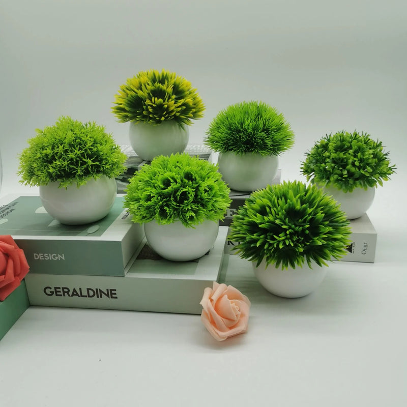 plantes artificielles bonsaï décoratives pour bureaux et tables