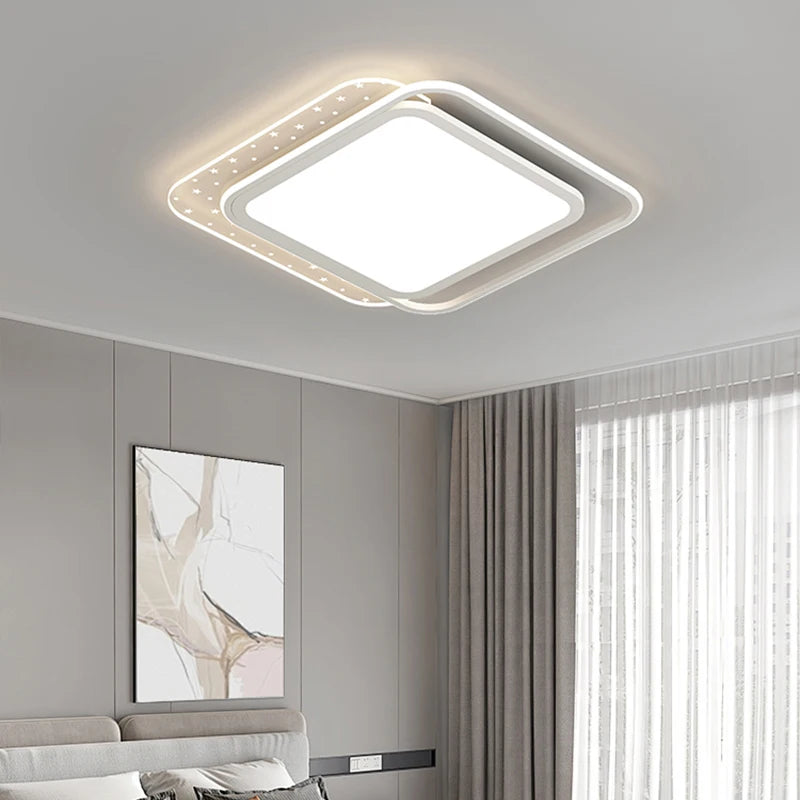 plafonnier led design moderne ciel étoilé décoratif intérieur