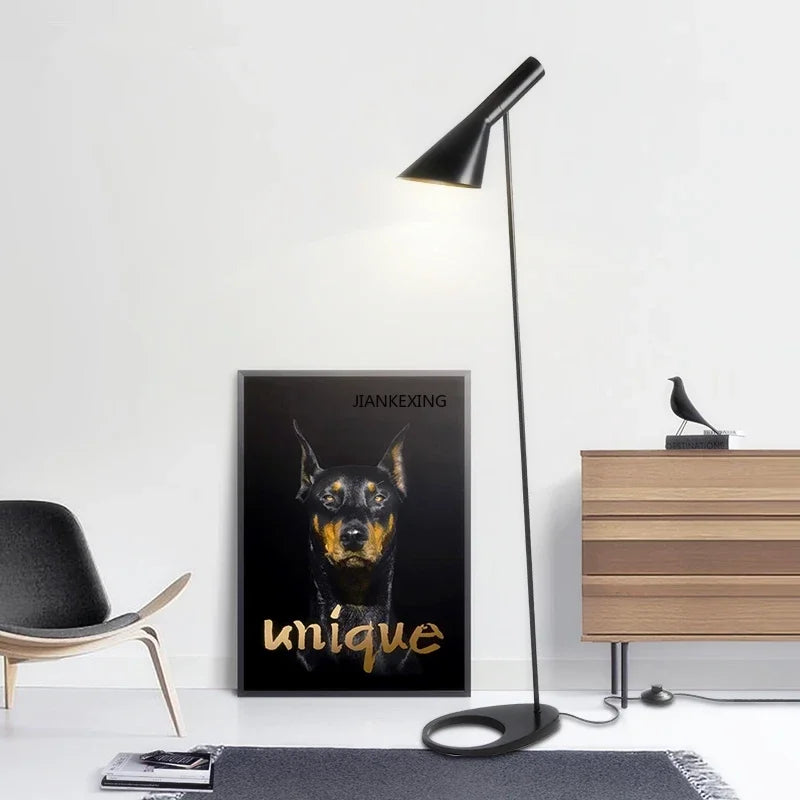 lampadaire led design arne jacobsen pour décoration moderne