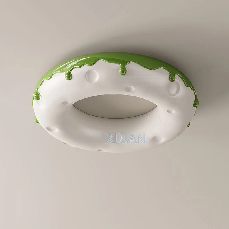 lustre donuts lampe ronde à bulles pour enfants protection des yeux