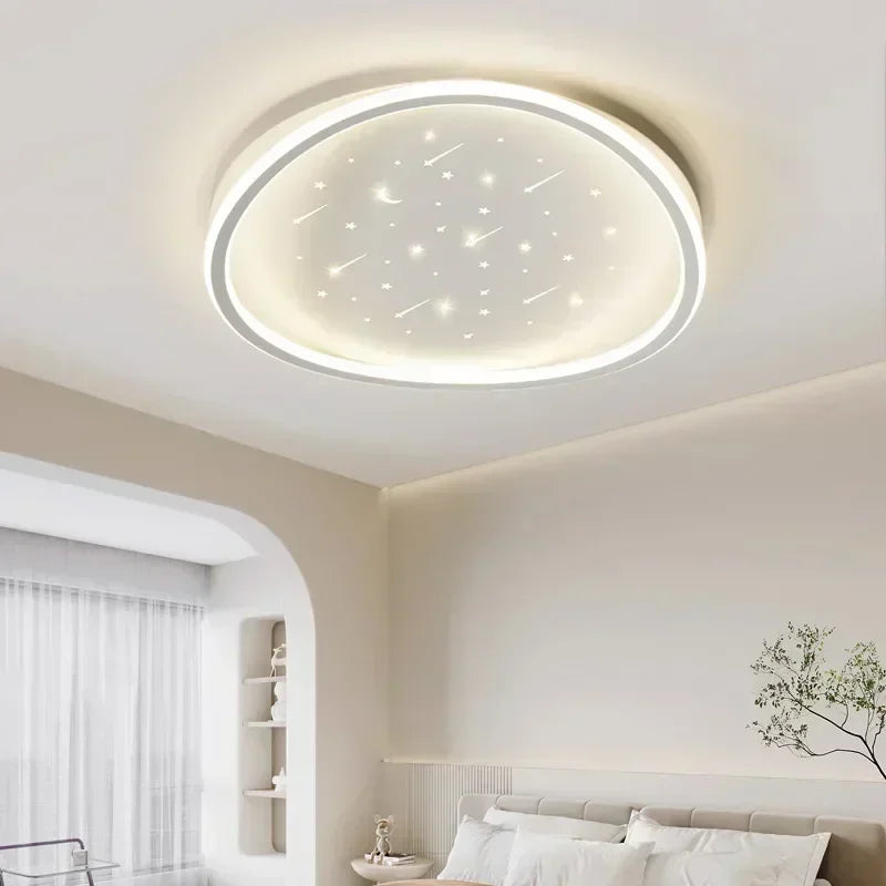 lustre moderne à leds pour décoration intérieure élégante