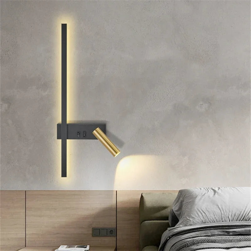 lampe de chevet murale scandinave pour intérieur moderne