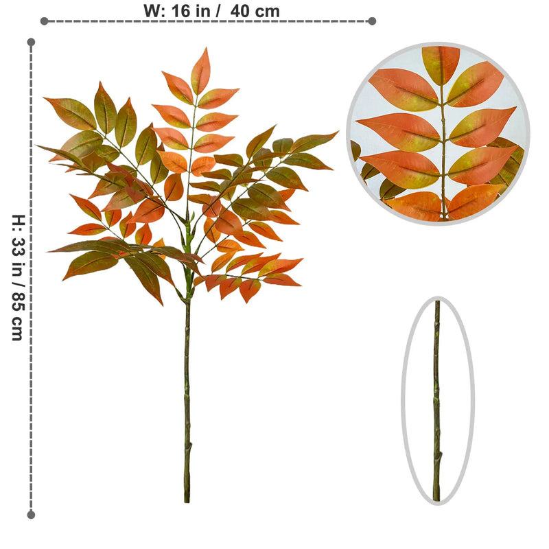 plantes artificielles grandes fausses branches pour décoration intérieure extérieure