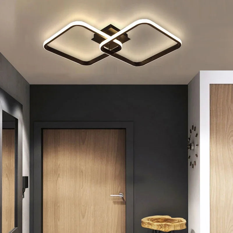 lustre led moderne pour allée couloir et intérieur