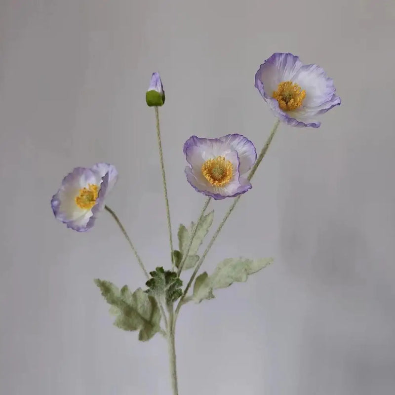 bouquet de fleurs artificielles pavot pour décoration maison jardin fête