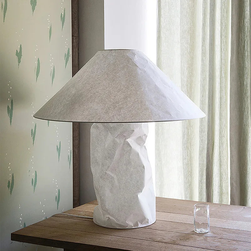 Nordic Designer Paper Table Desk Lamp Danish Floor Light for Living Room Bedroom