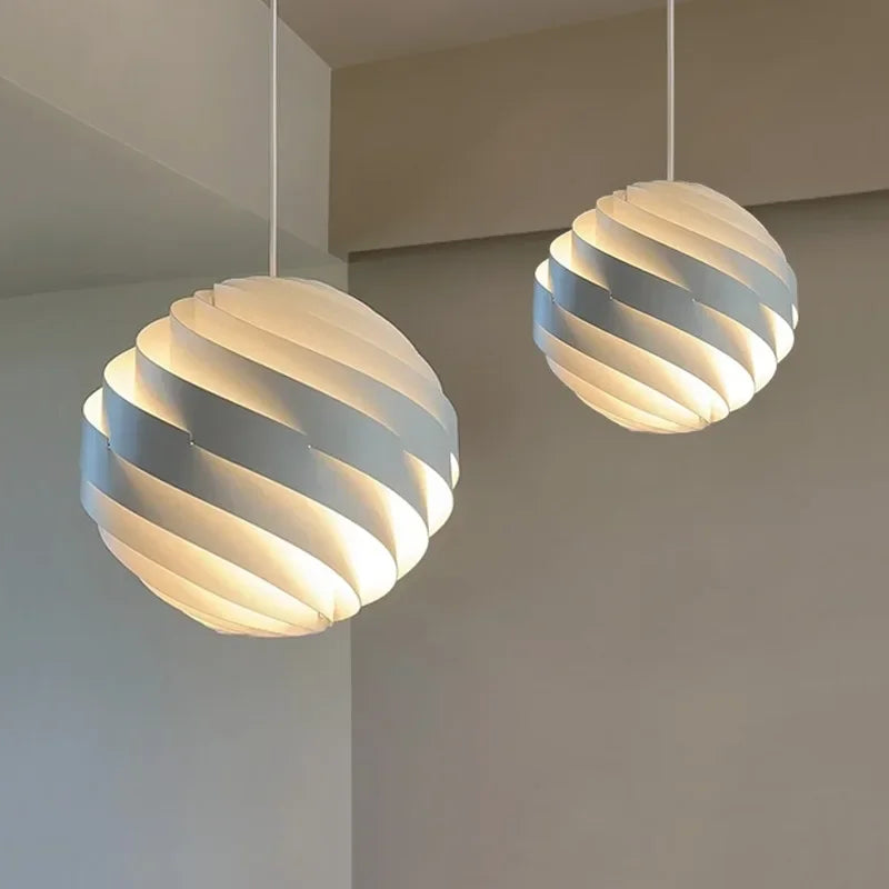 suspension design gubi turbo pour lampes de chevet résidentielles