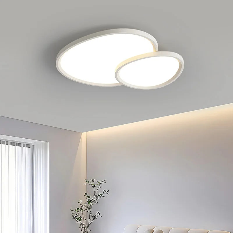 plafonnier led moderne à intensité variable pour intérieur décoratif