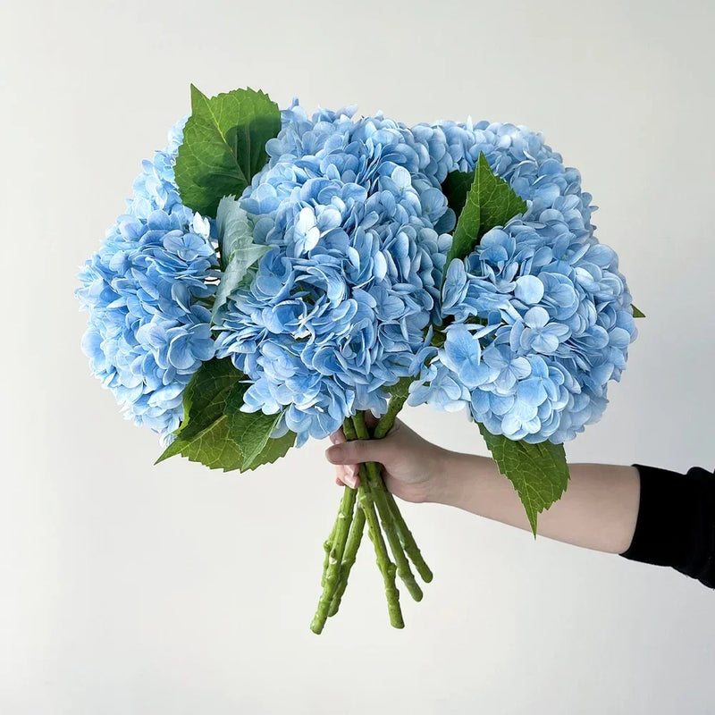 fleurs d'hortensia artificielles pour décoration mariage arrangement floral