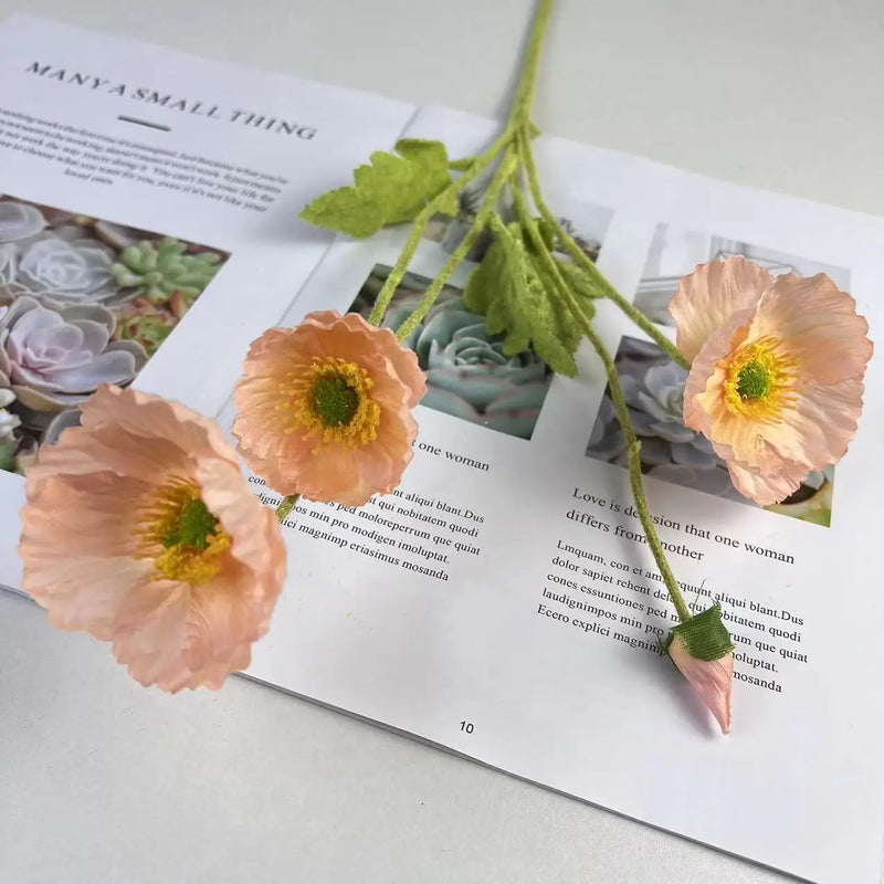 bouquet de fleurs artificielles en soie pour décorations diverses