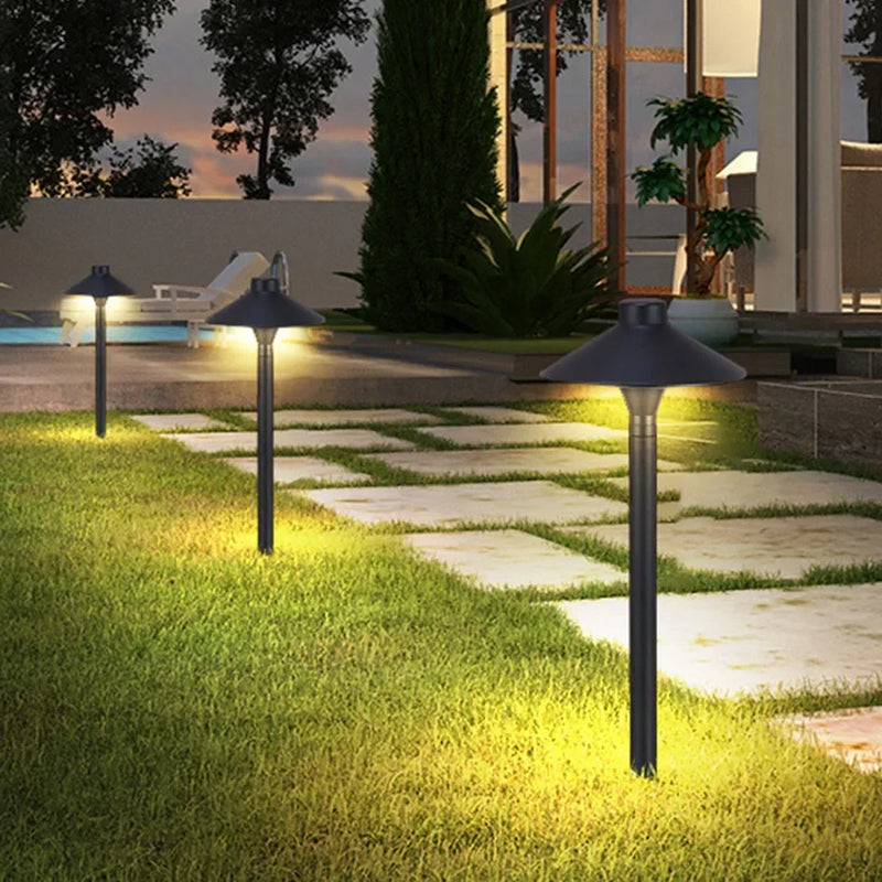 lumière extérieure LED étanche pour jardin et pelouse