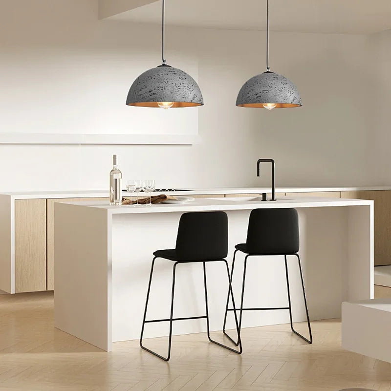 lustre moderne minimaliste wabi-sabi suspension décoratives pour intérieur