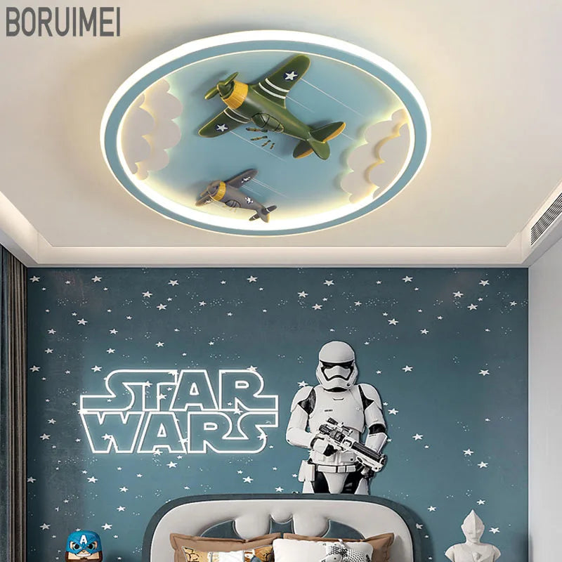 plafonnier led créatif pour chambre d'enfant décorative