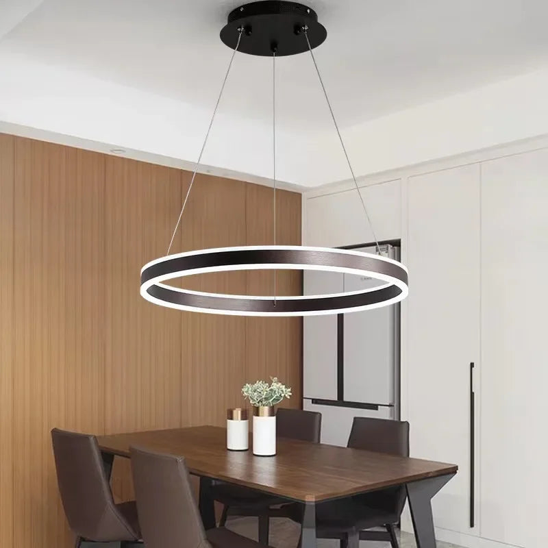 lustre led moderne dimmable pour décoration de maison