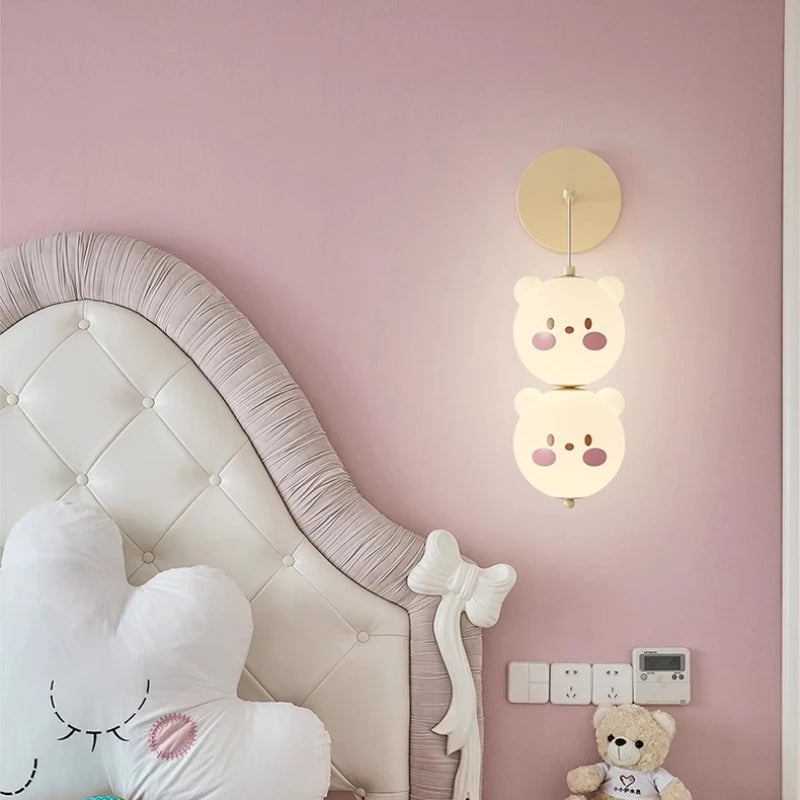 applique murale mignonne pour chambre d'enfant moderne et chaleureuse