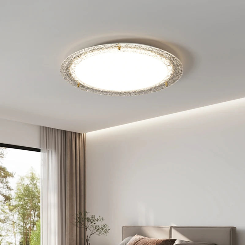 plafonnier led en cristal moderne et luxueux pour intérieur