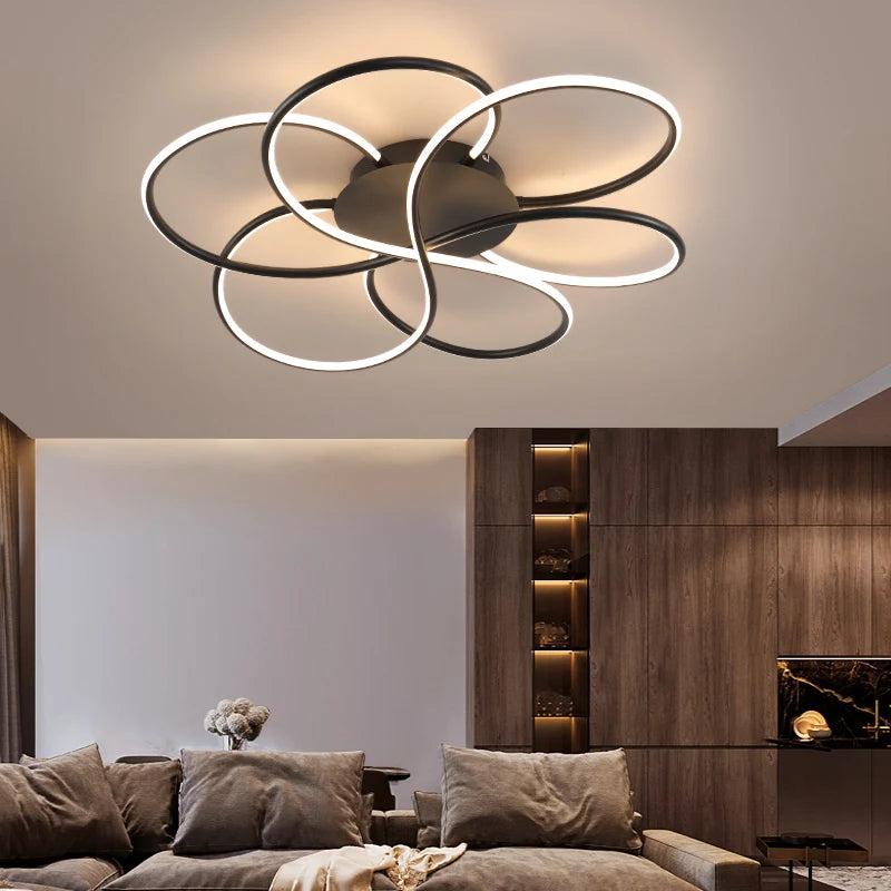 lustre moderne design pour éclairage décoratif intérieur