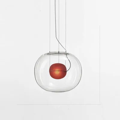 suspension design abat-jour en verre pour décoration intérieure