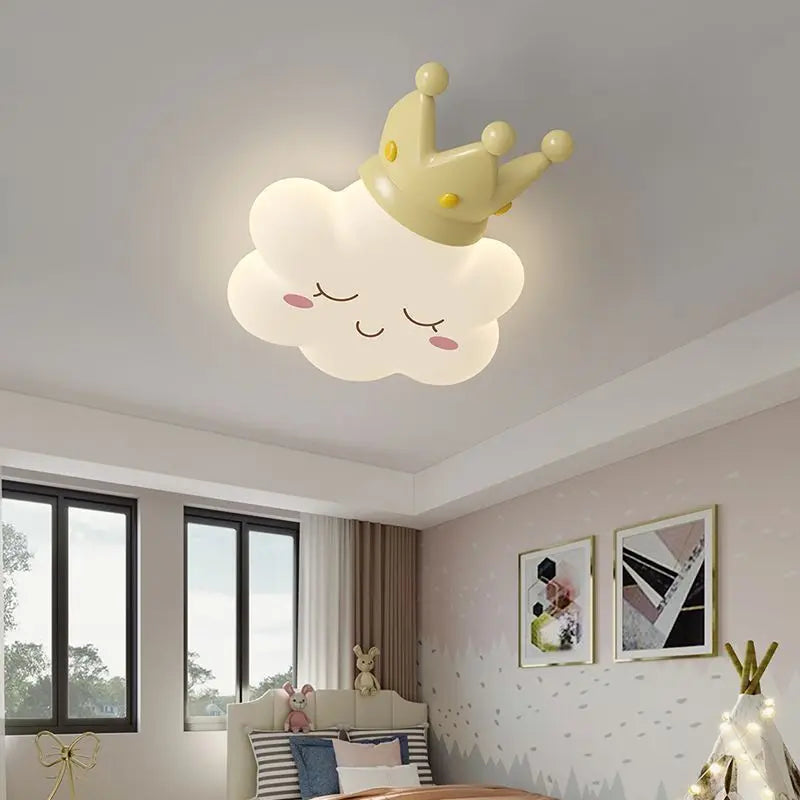 plafonnier romantique pour chambre d enfant avec nœud élégant