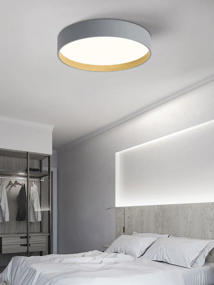 plafonnier led rond design italien pour intérieur moderne