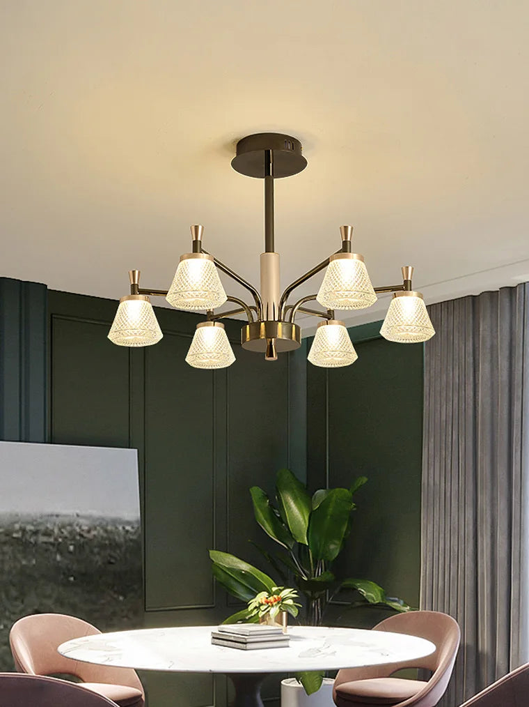 lustre moderne pour éclairage décoratif intérieur nordique