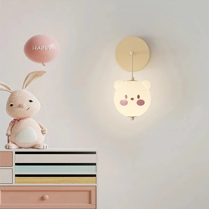 applique murale mignonne pour chambre d'enfant moderne et chaleureuse