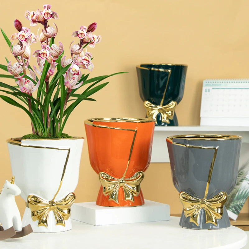 vase en céramique pour décoration et cadeaux artistiques