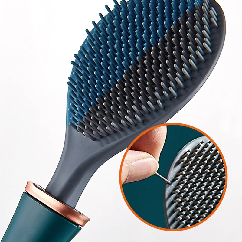 brosses modernes en silicone avec support pour nettoyage hygiénique