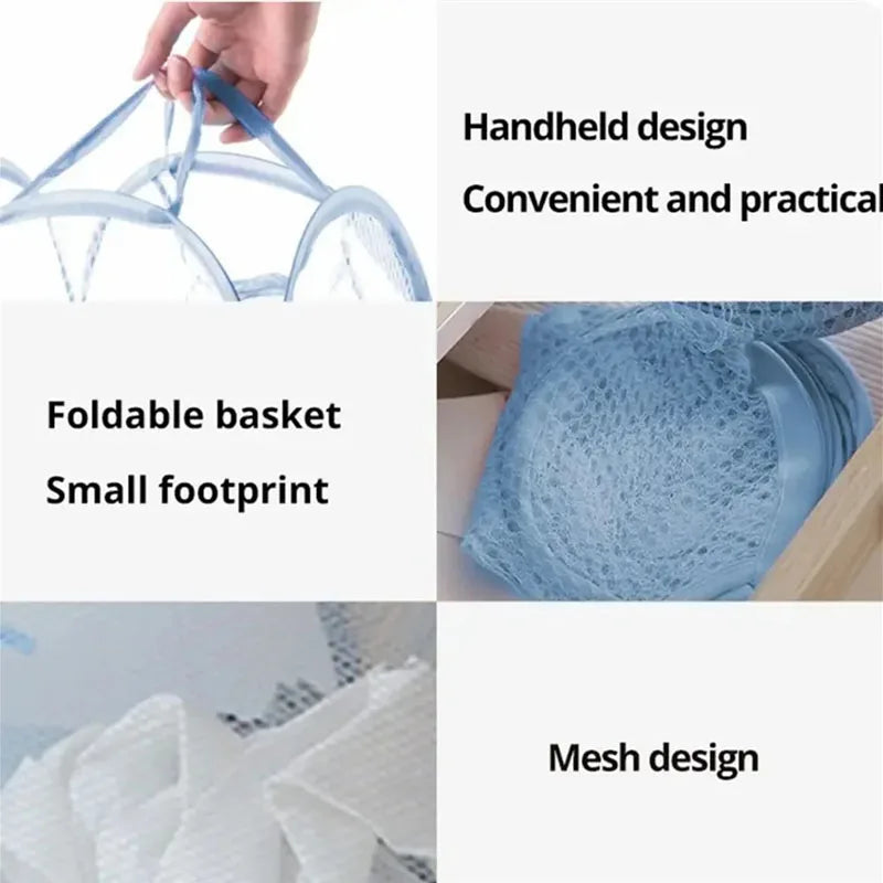 panier à linge pliable portable pour rangement pratique