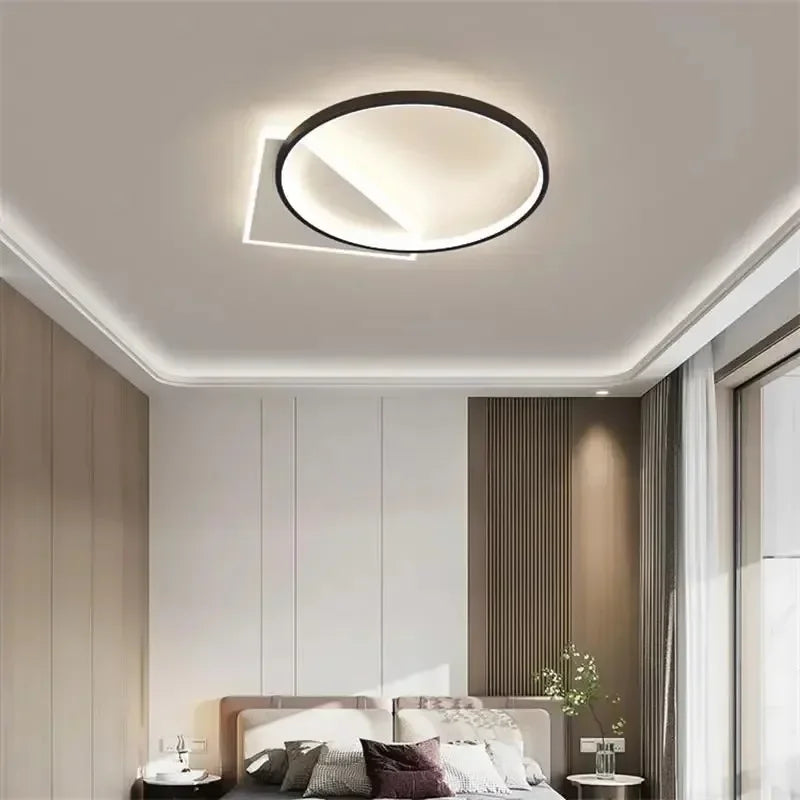 plafonnier moderne à leds pour décoration intérieure de maison