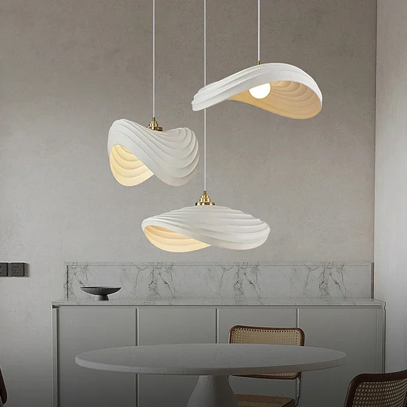 lustre led style nordique minimaliste wabi sabi restaurant bar