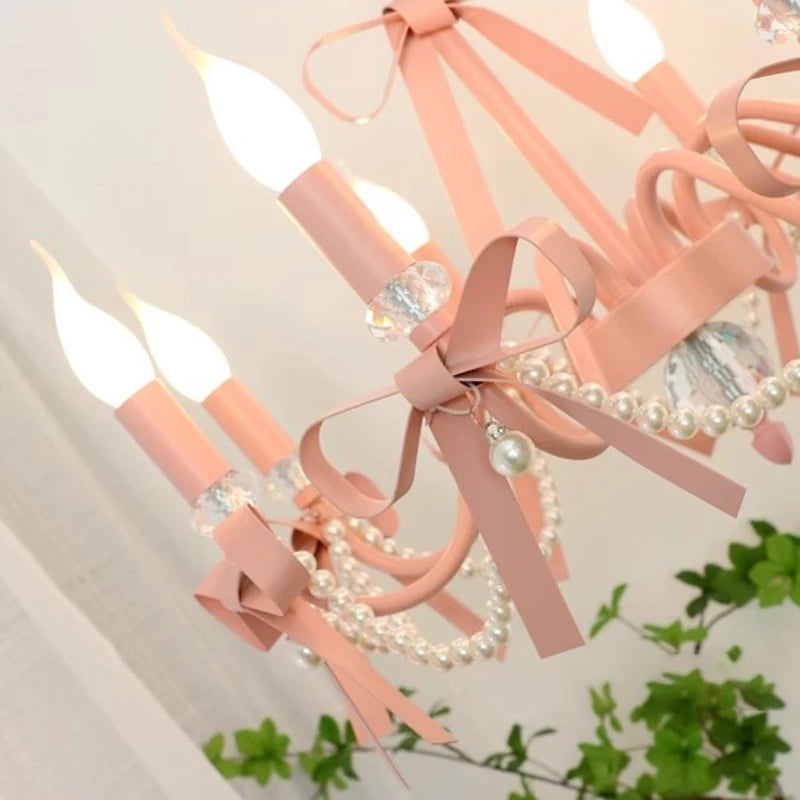 lustre romantique mignon pour chambre enfant décoration lumineuse